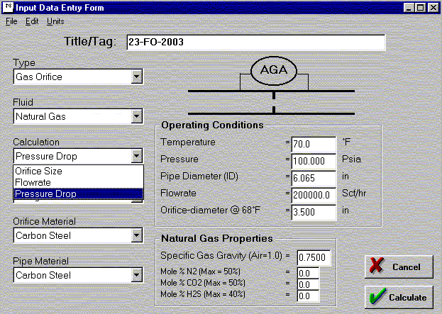 Orifice Screenshot